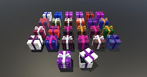 Animated Gift Boxes 3D (PACK) | 3D Props | Unity Asset Store