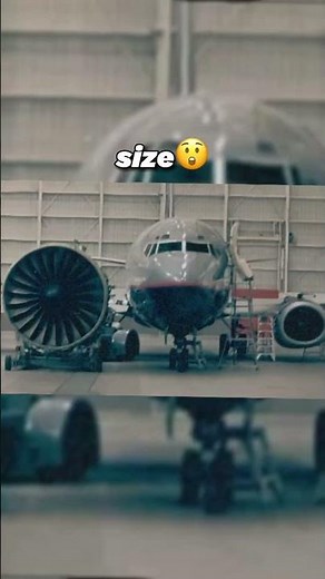 777 engine size😲 #avgeeks #airlines #b777 #aviation #boeing #airbus #747 #a320 #a350