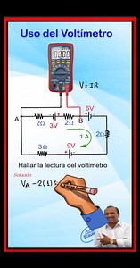 178K views · 8K reactions | Uso del Voltímetro. Examen de admisión UNI | Profe Casas | Facebook