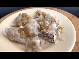 Meat Pierogi Homemade /Pierogi z Mięsem z Rosołu