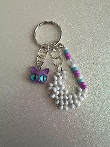 Cat and Moon Keychains - Etsy