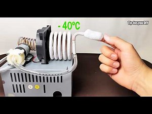 Homemade AC That Cools to -40°C! (Easy DIY Project) | Tip for you DIY