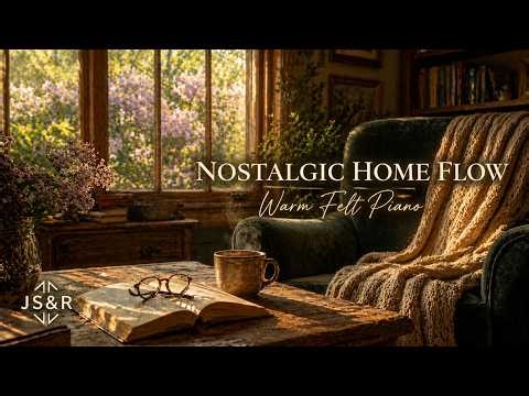 Nostalgic Home • Warm Felt Piano for Soulful Focus