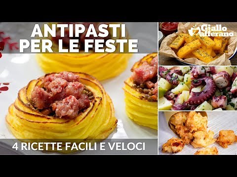 ANTIPASTI PER NATALE: 4 IDEE FACILI E VELOCI
