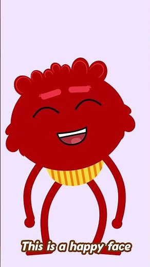 This is a happy face super simple songs | Nursery Poem | February Rhyme for Kids | Part 1