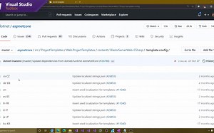 [20201218] Visual Studio Toolbox Create a .NET Core Project Template for VS