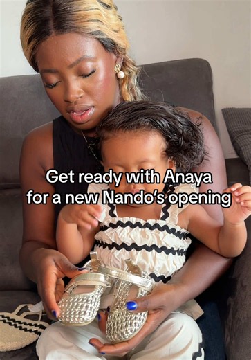 Get ready with Anaya for the brand new @Nando’s UK & Ireland opening in Crystal Palace 🥰 Anaya’s outfit @TK Maxx Shoes @Matalan Online