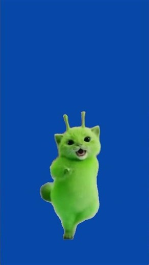 Alien Cat 1 #memes #cat #greenscreen