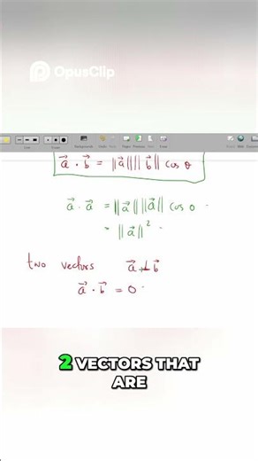 Perpendicular Vectors_ Scalar Product is Zero