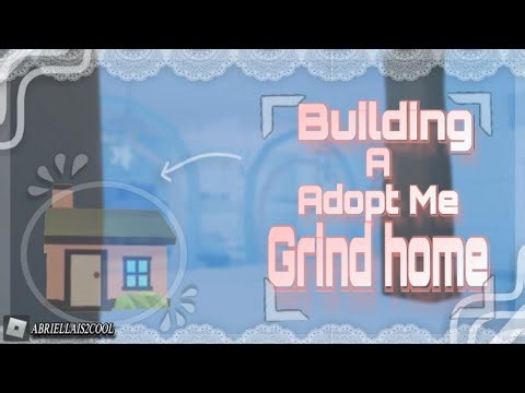 Building a ADOPT ME GRIND HOME! (Blue aesthetic)