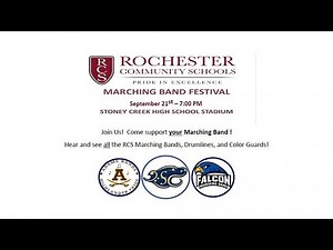 Rochester HS Bands - Falcon Marching Band