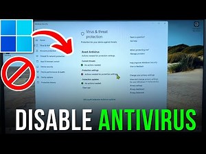 How to Disable Antivirus in Windows 10/11