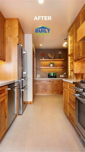 Kitchen Remodel Before & After ✅ Galley Kitchen Transformation