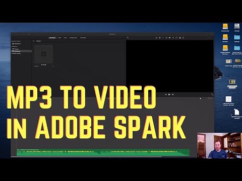 How to Convert Mp3 to Video for Youtube [PC and Mac Adobe Spark Tutorial]