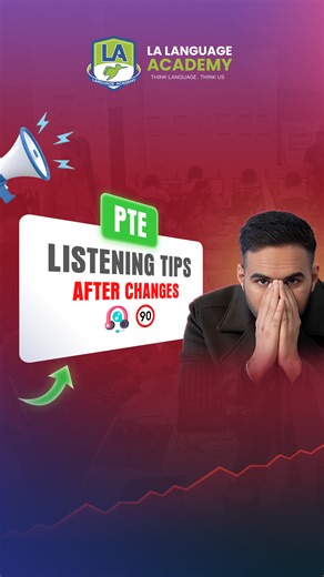 PTE Listening Tips After Changes 💯🧐 #pte #pteacademic #ptelisteningtips #ptechanges #ptelistening #ptetipsandtricks #ptespeakingtips #ptewritingtips #ptereadingtips #ptetemplates #pteonlineclasses #ptecore #ptebyvarundhawan #languageacademy | LA-Language Academy PTE NAATI and IELTS Experts