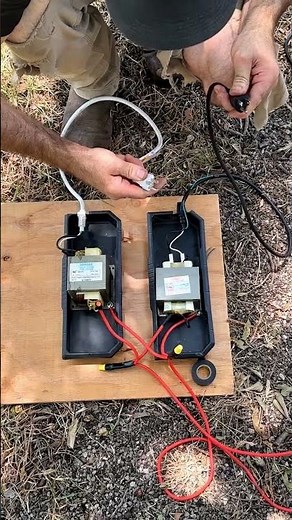 Double Transformer Fractal Wood Burner Part One