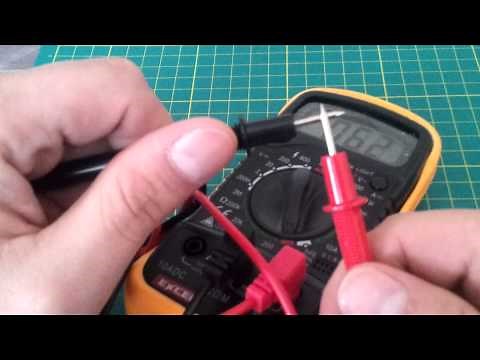 Digital Multimeter Volt Meter Ammeter Ohmmeter OHM Tester XL 830L EXCEL B0215 eBay