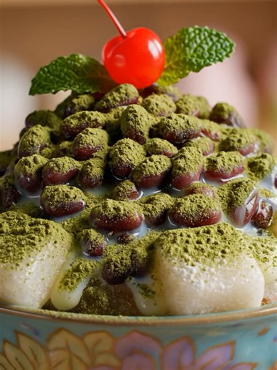 Bing Su#asmreating #trending #mukbang #fyp #korean #bingsu🍧