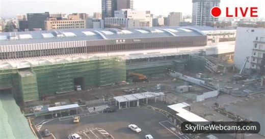 【LIVE】 Live Cam Niigata Train Station - Japan | SkylineWebcams