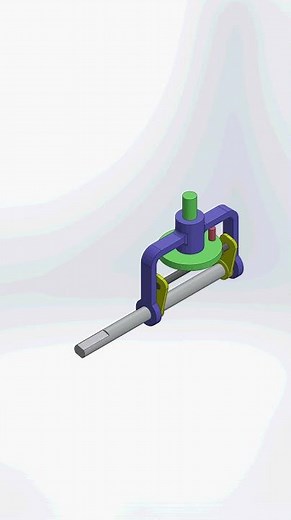 Oscillating Mechanism in SolidWorks | Complete Motion Study Tutorial