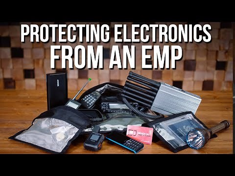 Using a Faraday Bag to Protect Electronics From An EMP