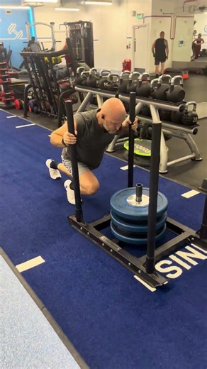 Sled push variations #motivation #strength #power