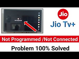 jio tv not programmed in LG smart tv | jio setup box not programmed problem