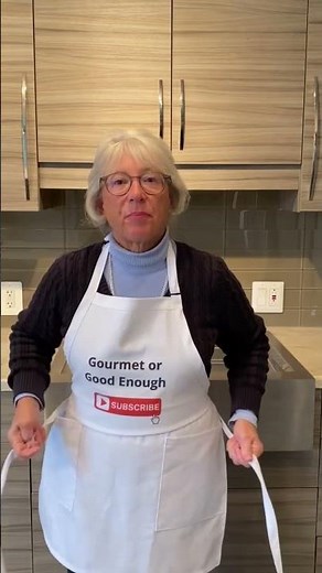 Always wear your apron like this! Here’s why! #bakingtips #apron #howto