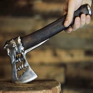 38K views · 460 reactions | Building A Unique Handmade Axe | S. Saint | Facebook