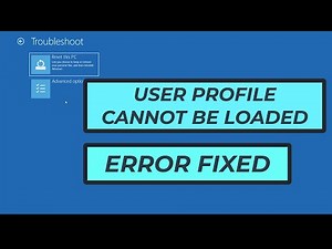 How To Fix "User profile Cannot Be Loaded" In Windows 10/11 | 2023
