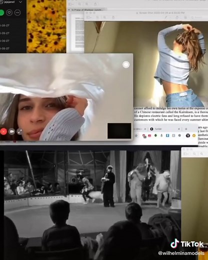 Netflix and chill with Isabella Scaffidi 🌼 #wilhelminafromhome #wilhelminachicago