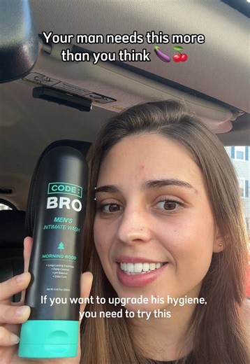 Your man needs this more than you think 🍆🧼 Fresh. Clean. No more awkward smells. Upgrade his hygiene in one step. Link in the orange cart 🛒 #codebro #menswash #himcare #menshygiene #couplethings