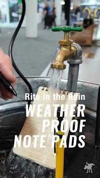 Waterproof note pad Rite in the Rain