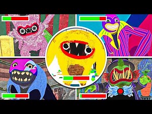 Joyville 1, 2 - All Bosses With HEALTHBARS in Bright Mode
