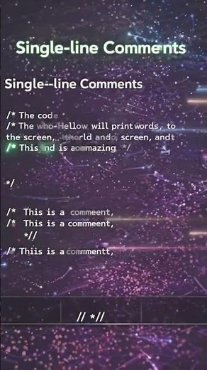 C# Comments Explained 🚀 | Single Line & Multi Line Comments