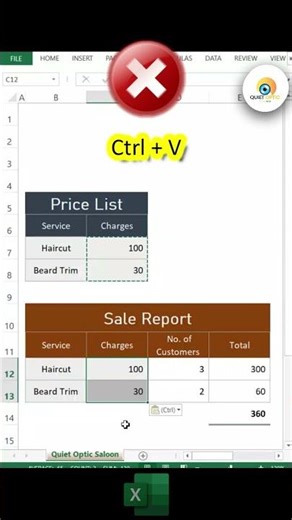 Real Time Auto Update Cells #exceltricks #exceltips #excel