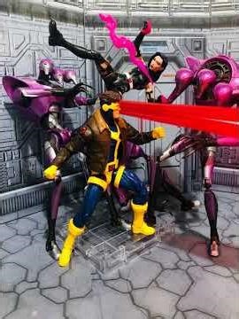 X-Men: Cyclops and Psylocke vs the Tri-Sentinels