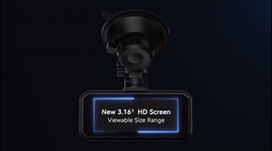 IIWEY 4K Dash Cam Front and Rear for Cars, Dual UHD Camera with WiFi, Free 64GB Card, 3.16" IPS, G-Sensor, Parking Mode, Loop Recording, WDR