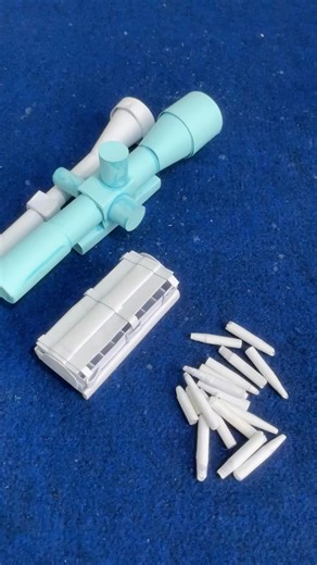 THIS AMMO BOX & SCOPE ARE MADE OF PAPER?! 😱 #SHORTS