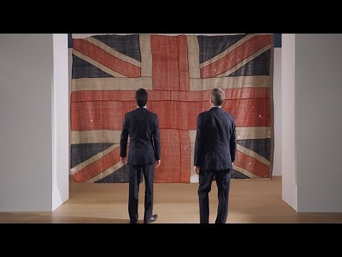 A Union Jack that survived the Battle of Trafalgar | Christie's