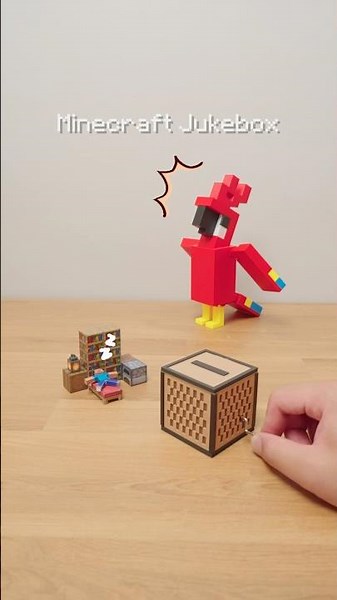 Make a Minecraft Jukebox IRL 🎵🥳 #minecraft #diy