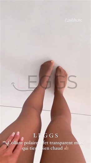 ❄️ Découvrez le confort ultime cet hiver avec nos collants Leggs™, votre bouclier contre le froid jusqu'à -10°C ! 🌟 ✔️ Une clarté parfaite pour un look raffiné ✔️ Souplesse et solidité pour un usage intensif ✔️ Design sculptant pour une silhouette sublimée ✔️ Confort quotidien, douceur incontestée 👉 Explorez ici : https://eu.leggs-fr.com/products/collant-polaire-effet-transparent-leggs | Collant Leggs