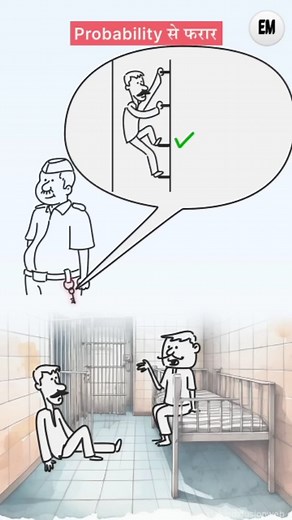 1.9K views · 2.1K reactions | Probability se farar #physics #funny #animation #cartoon #whitboard #maths #12th #10th #8th #school #collage #university #phd #physics #upscmotivation #neet #neetaspirants #ips #ias #upscexam #upscmotivation #new #motihari #motivation #trick #educationtrick #educationmadicoz #khansir | Educationmedico | Facebook