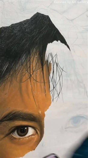 55K views · 1K reactions | Every stroke brings emotion to life — hyperrealism in motion by @JarrenDahan  Witness the magic unfold in this mesmerizing time-lapse. #JarrenDahan #ArtReel #RealisticArt #TimelapseMagic #MetaAIArt #CreativeVibes #RealismArt #Hyperrealism #EyeArt #ArtTransformation #ArtistSpotlight #DrawingToPainting | ART Gallery | Facebook