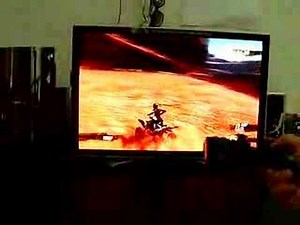 PS3 Sixxaxis Motion Sensor in action on Motor Storm