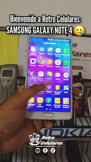 Welcome to Retro Cell Phones SAMSUNG GALAXY NOTE 4 🥲 #nostalgia #samsung #android #retrotech