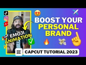 Scroll Stopping Emoji Animations to BOOST your YT Shorts & Instagram Reels - CapCut 2023 Tutorial