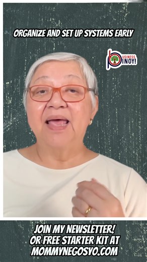 8K views · 97 reactions | Systems create success. Learn how organizing and setting up processes early can streamline your food business operations. Watch this to get started. #MommyNegosyo #BusinessPinoy #PHBusiness #BusinessPH #NegosyongPinoy #Negosyo101 #Business101 #NegosyoTip | Mommy Negosyo | Facebook