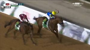 111K views · 1.4K reactions | Amazing ride, amazing race! Mishriff battles past Charlatan to win the $20m Saudi Cup for David Egan and John Gosden at Riyadh  | At The Races | Facebook