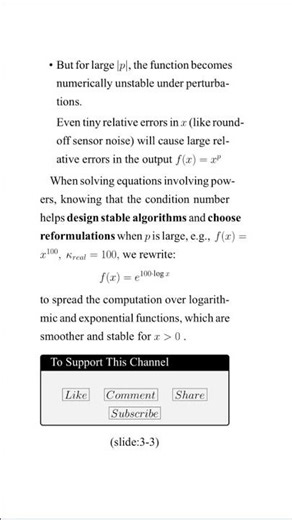 NA007-3 Condition Numbers: Absolute vs Relative Kappa Example